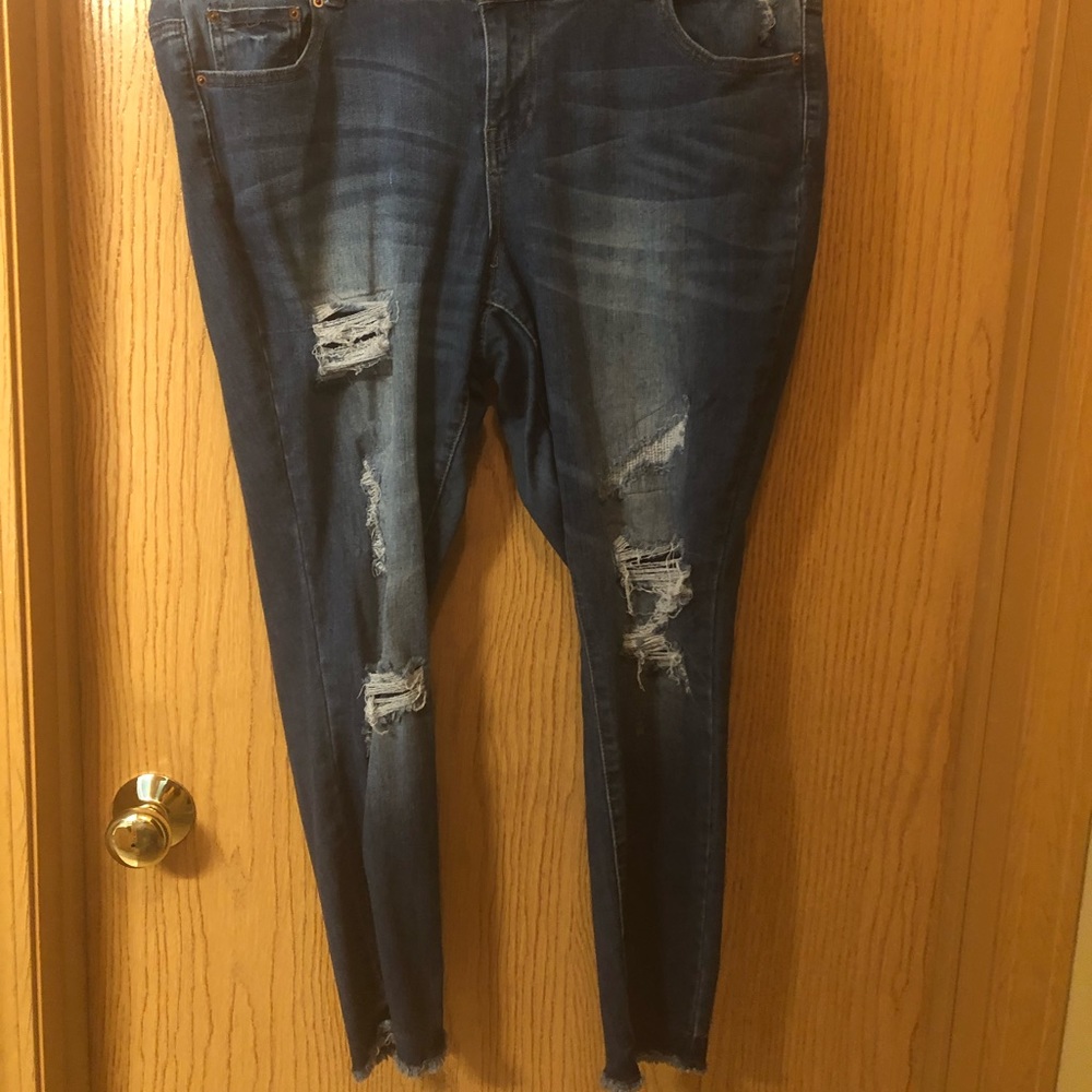 Rue 21 Ripped Jeans